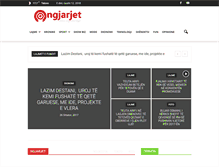 Tablet Screenshot of ngjarjet.com